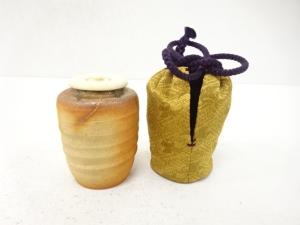 信楽焼　清宇造　茶入